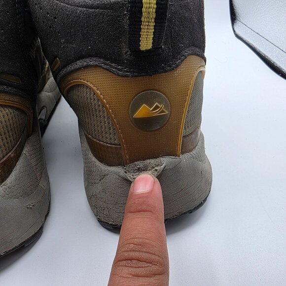 Montrail Namche Mid Mens Size 11 Yellow Black Hiking Boots Casual Outdoors Camp main image 12